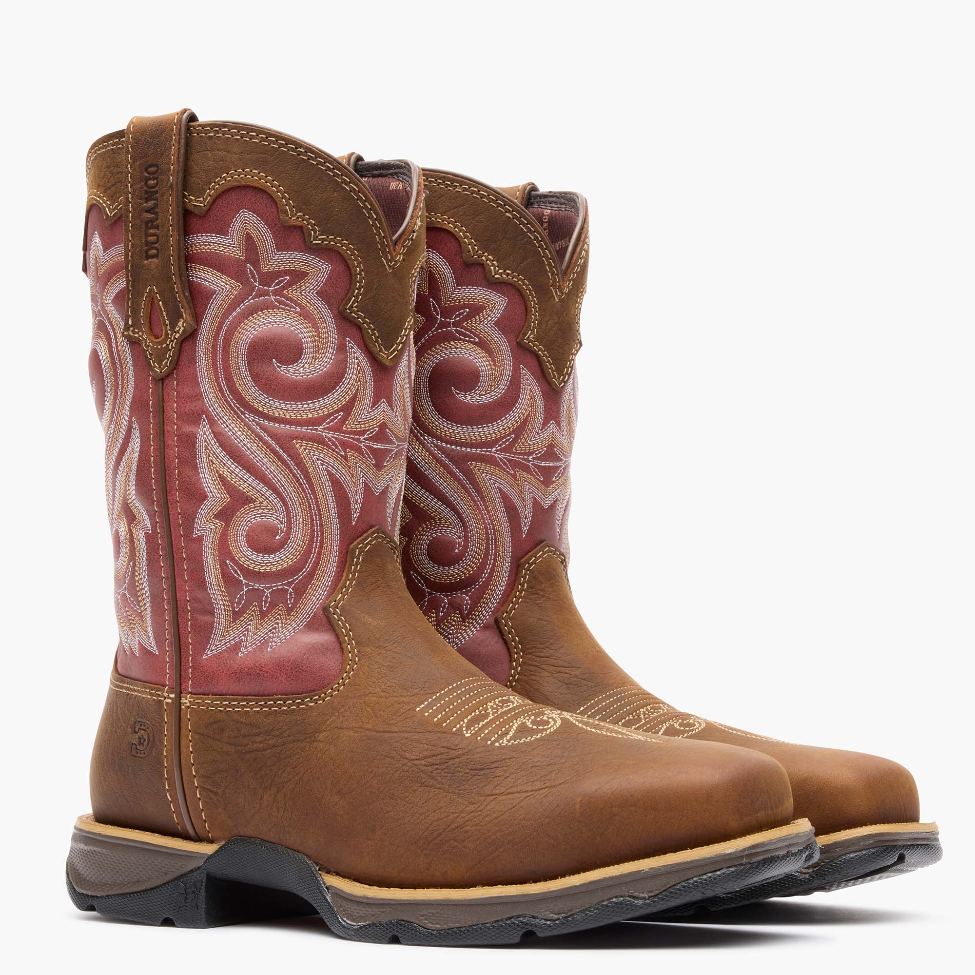 Durango ウエスタンブーツ レディース Lady Rebel Work by Durango® Women's Waterproof Composite Toe