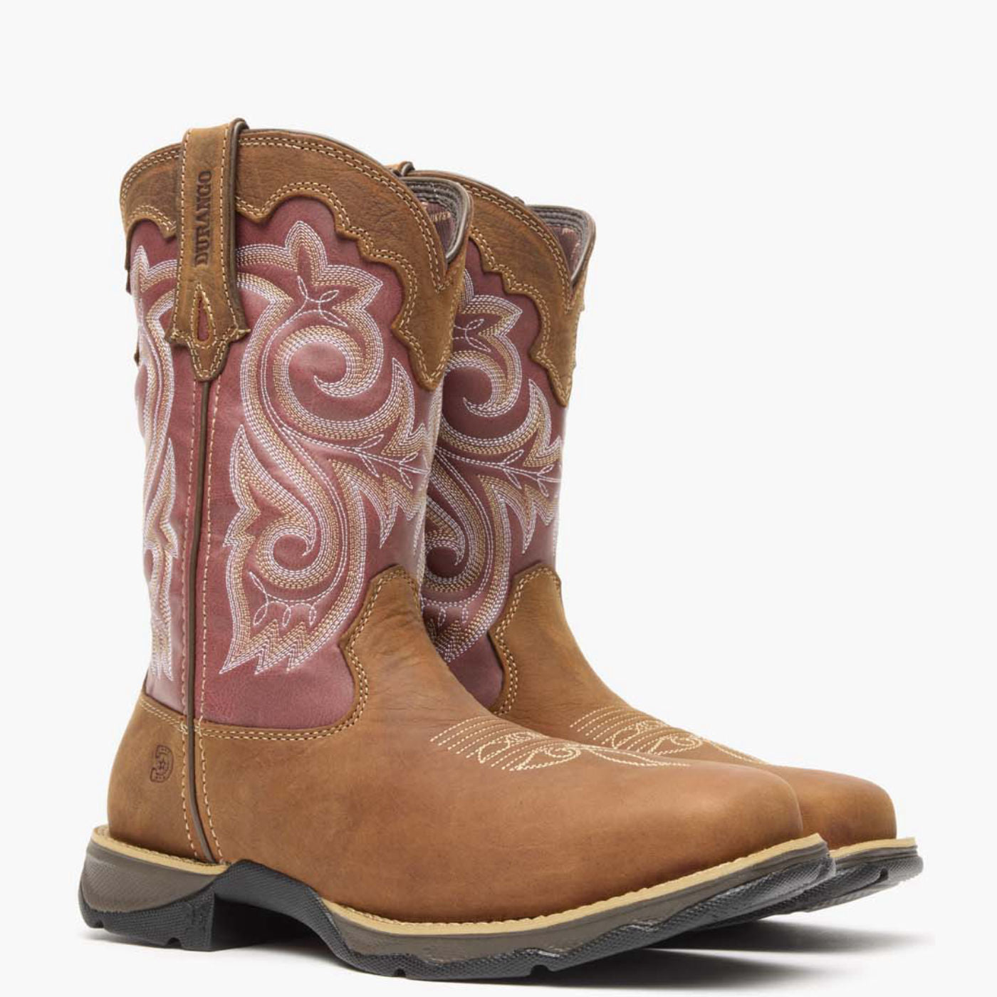 Lady Rebel Work by Durango® Women's Waterproof Composite Toe Western Work Boot - 12