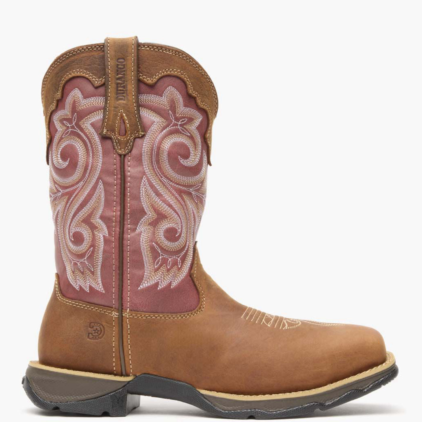 Lady Rebel Work by Durango® Women's Waterproof Composite Toe Western Work Boot - profile