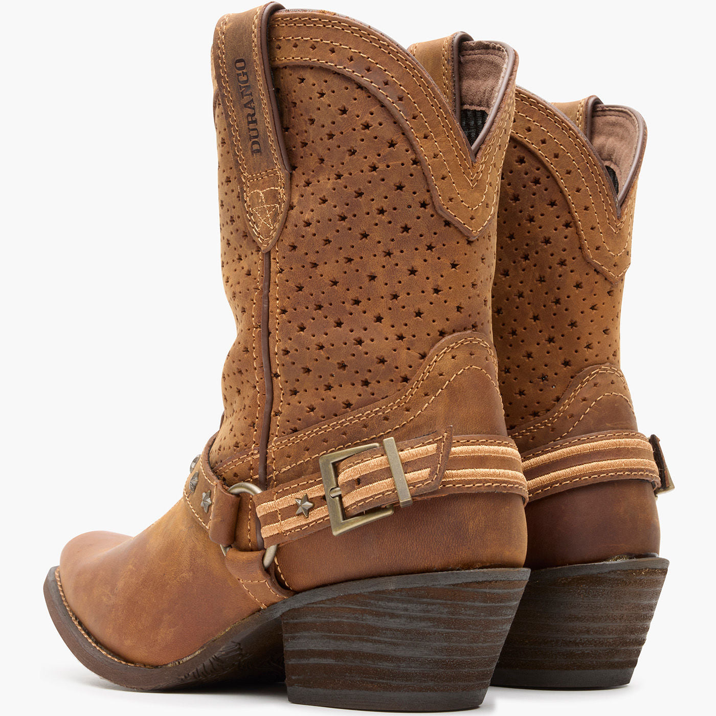 Crush by Durango® Women's Brown Ventilated Shortie Boot – Durango