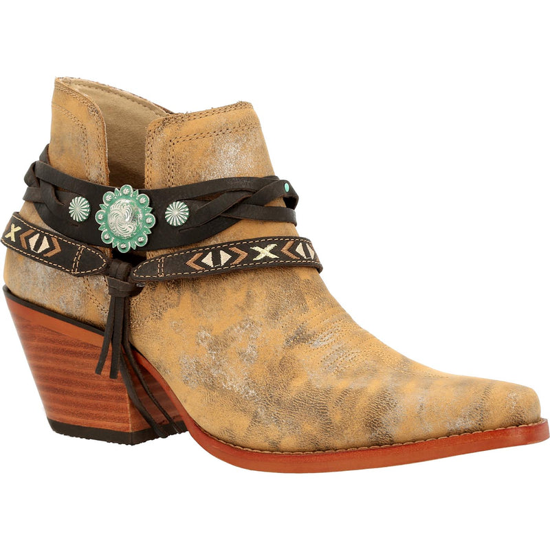 Crush by Durango® Women's Antique Silver Western Bootie - main