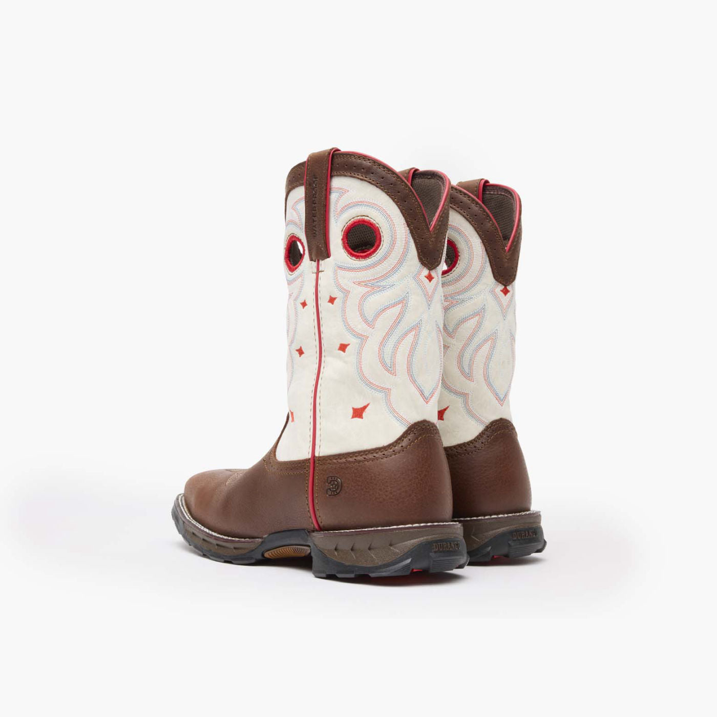 Durango® Maverick Women's Steel Toe Waterproof Western Work Boot - back