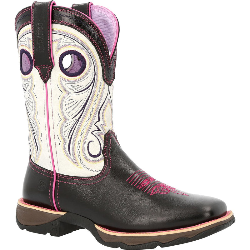 Lady Rebel by Durango® Women's Raven Black & White Western Boot - main