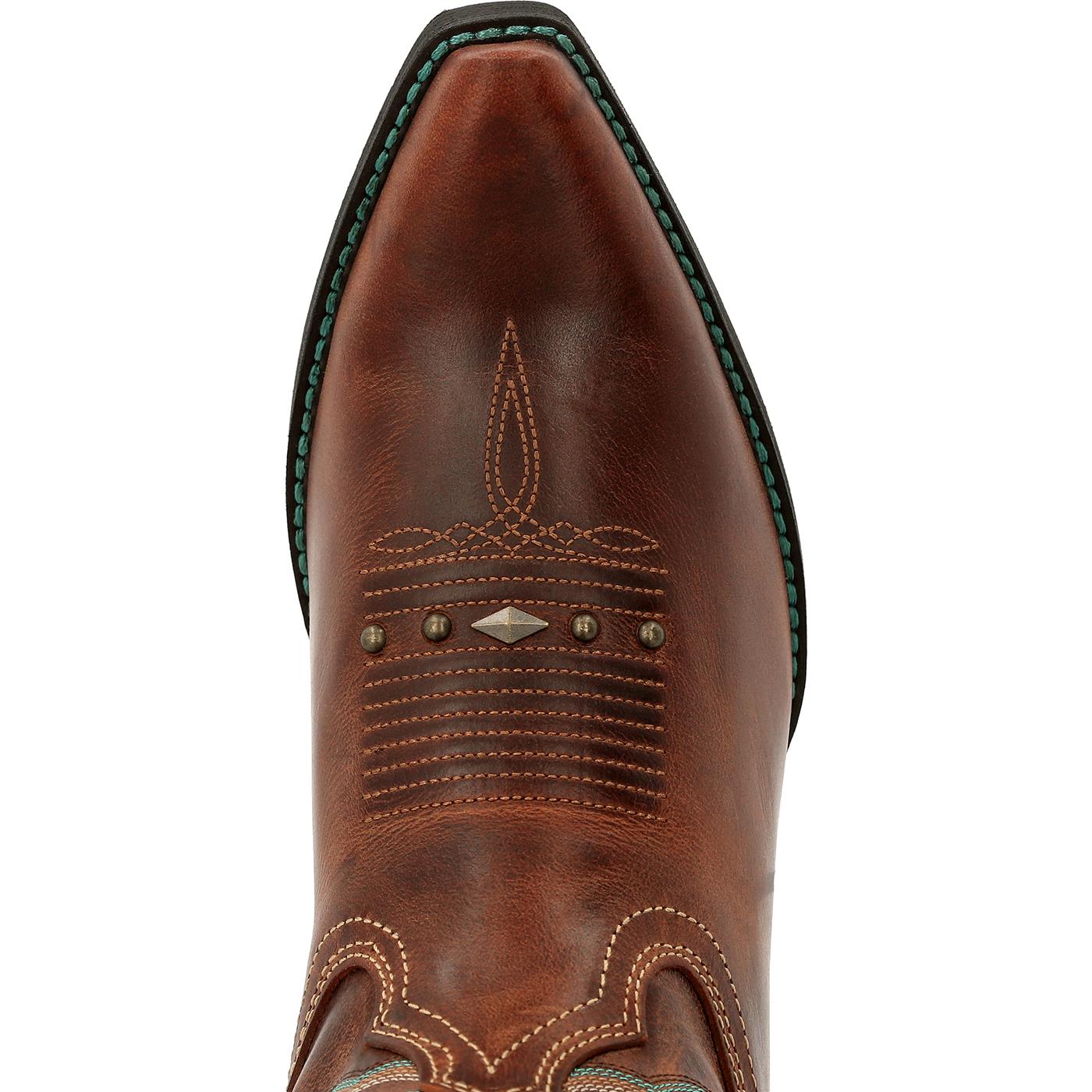 Crush by Durango® Women's Toasted Pecan Western Boot - birdseye