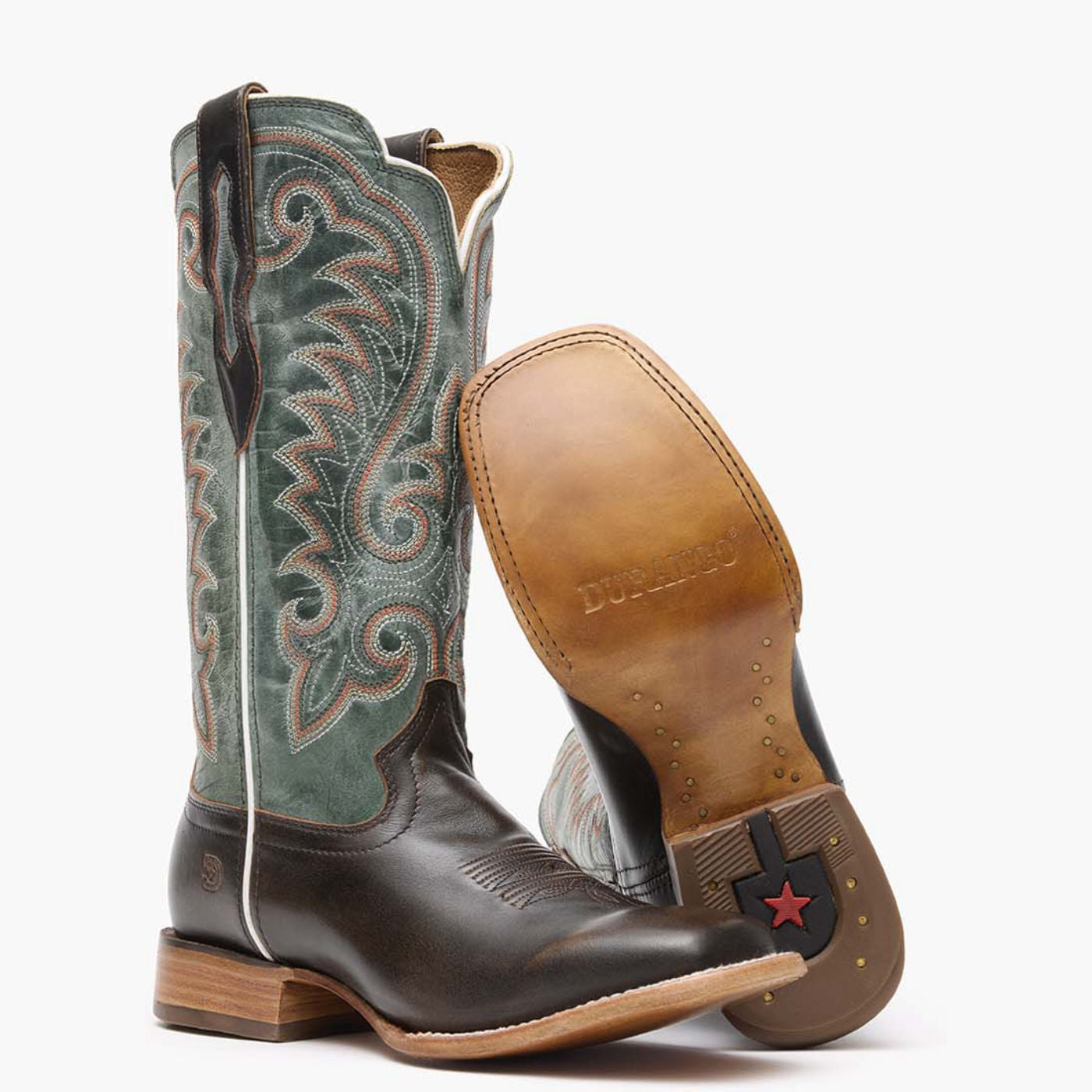 Durango® Arena Pro™ Women's Peppercorn Juniper Berry Western Boot - outsole
