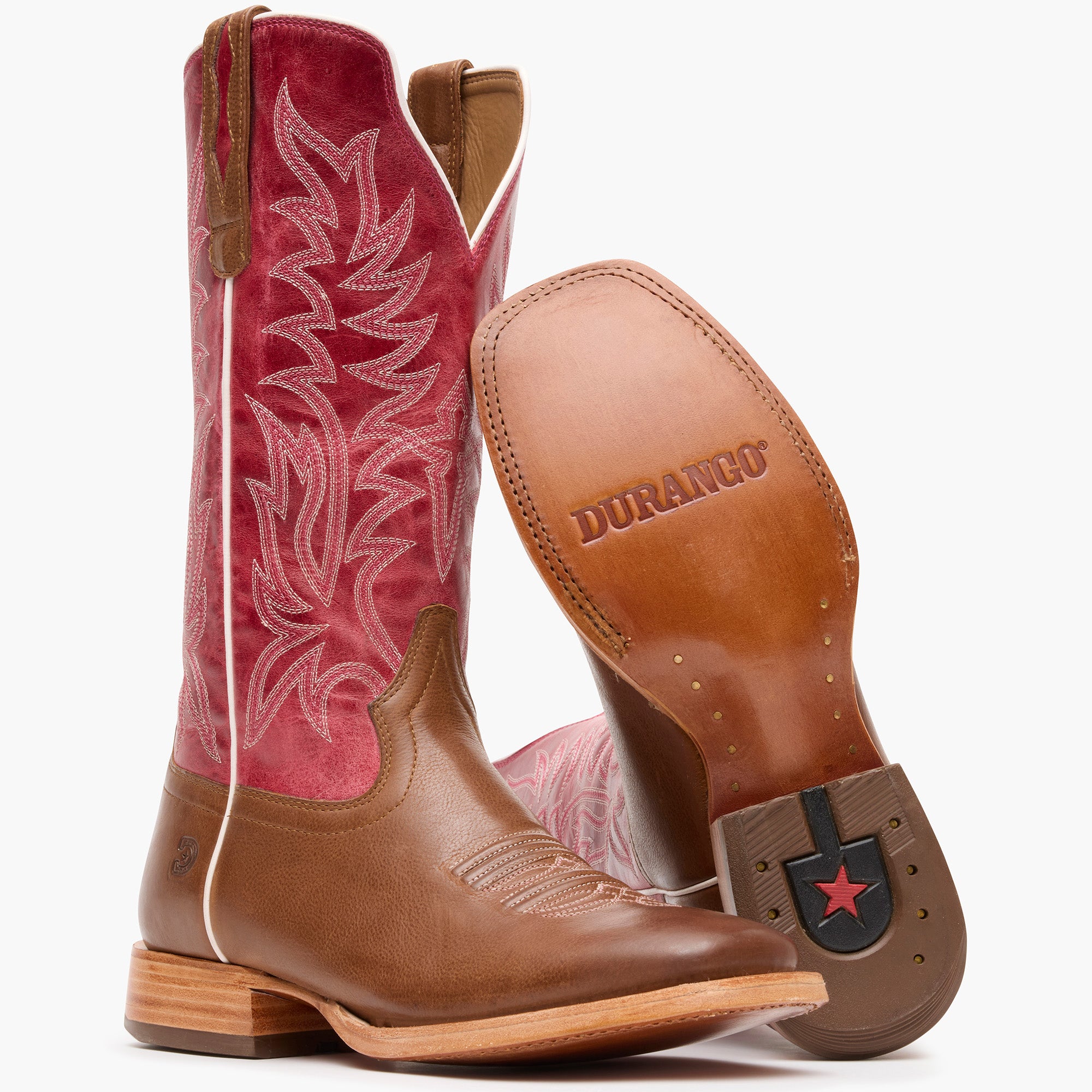 Durango Arena Elite Square Toe Western Boot 3/4 Outsole