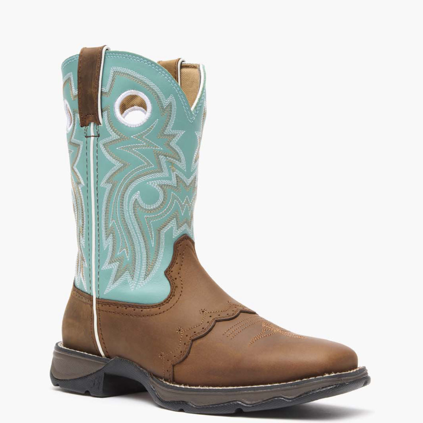 Lady Rebel by Durango® Women's Powder n' Lace Saddle Western Boot - main