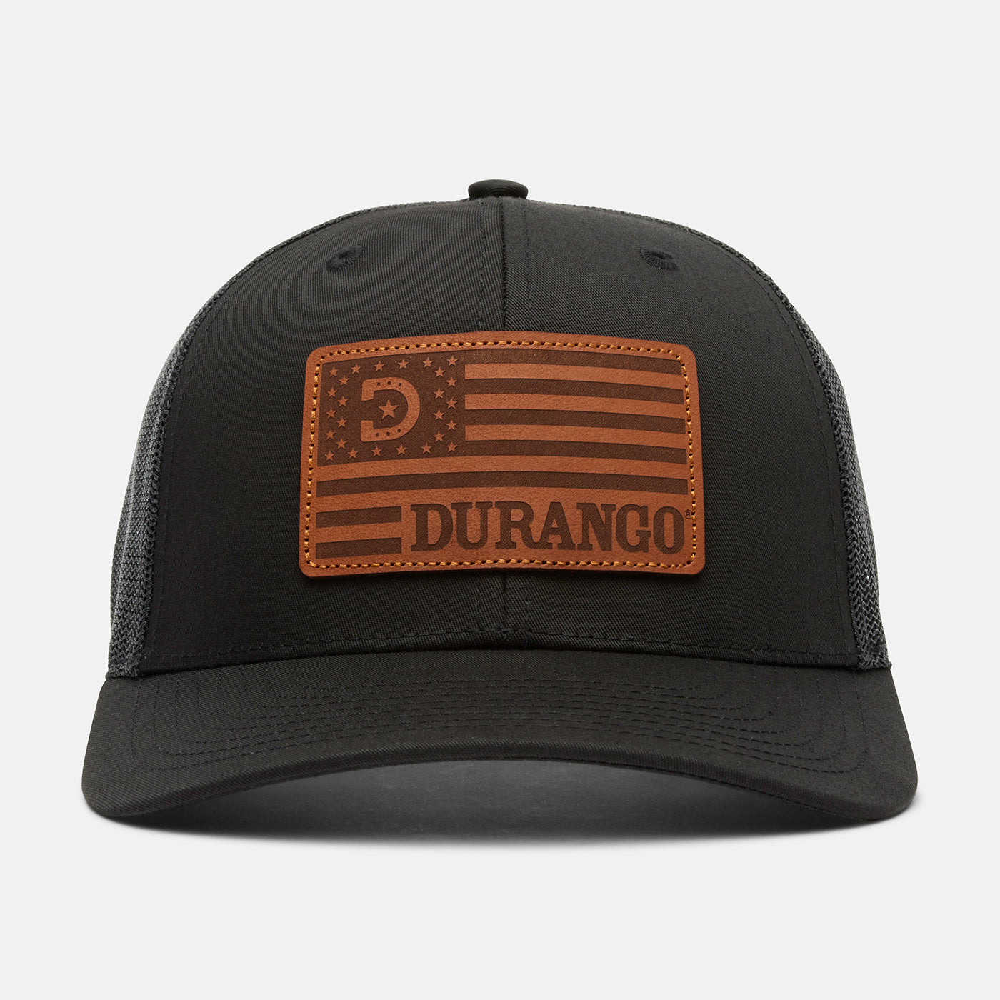 Durango black Richardson ballcap front view