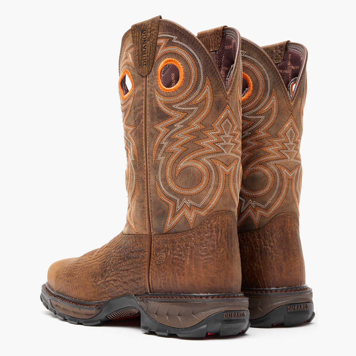 Back pair view of Durango® Maverick XP Composite Toe Western Work Boot 