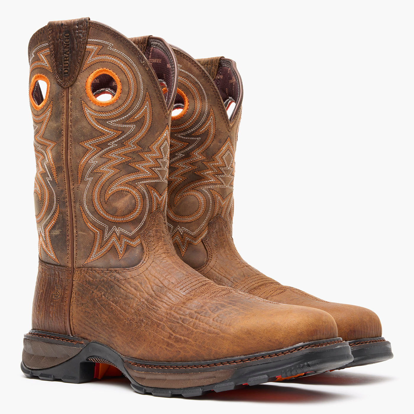Front pair view of Durango® Maverick XP Composite Toe Western Work Boot 