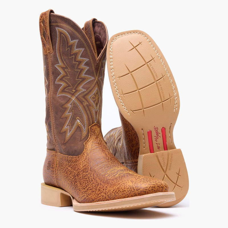 Durango® Rebel Pro Lite Rustic Tan & Tobacco Western Boot - outsole