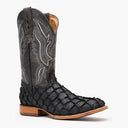 Durango® Premium Exotics Matte Black Pirarucu Western Boot