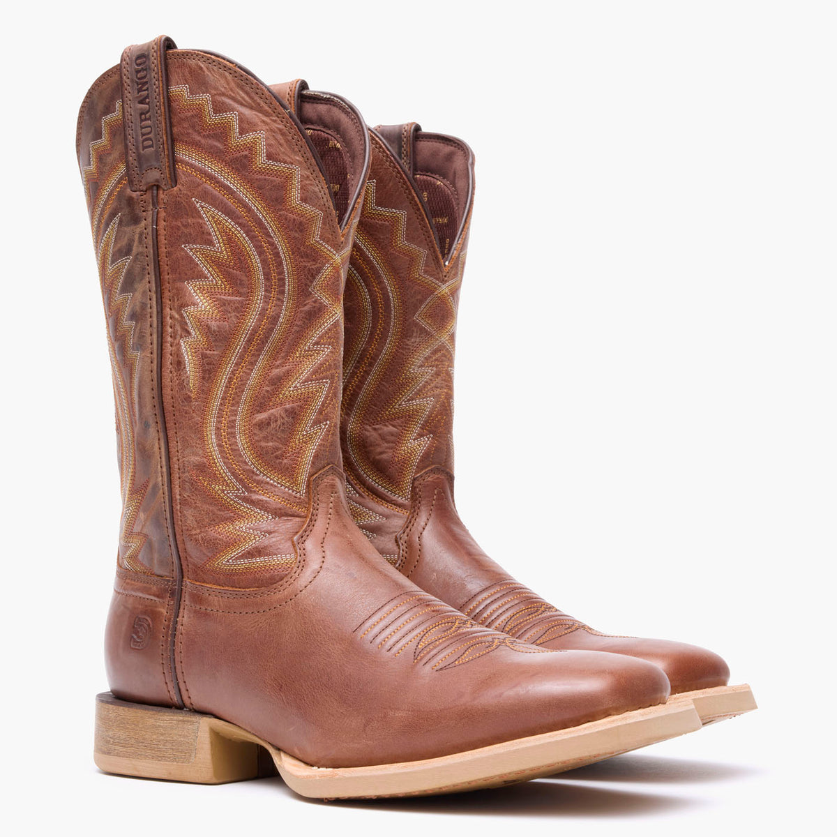 Front pair view of Durango® Rebel Pro™ Burnished Tan Western Boot