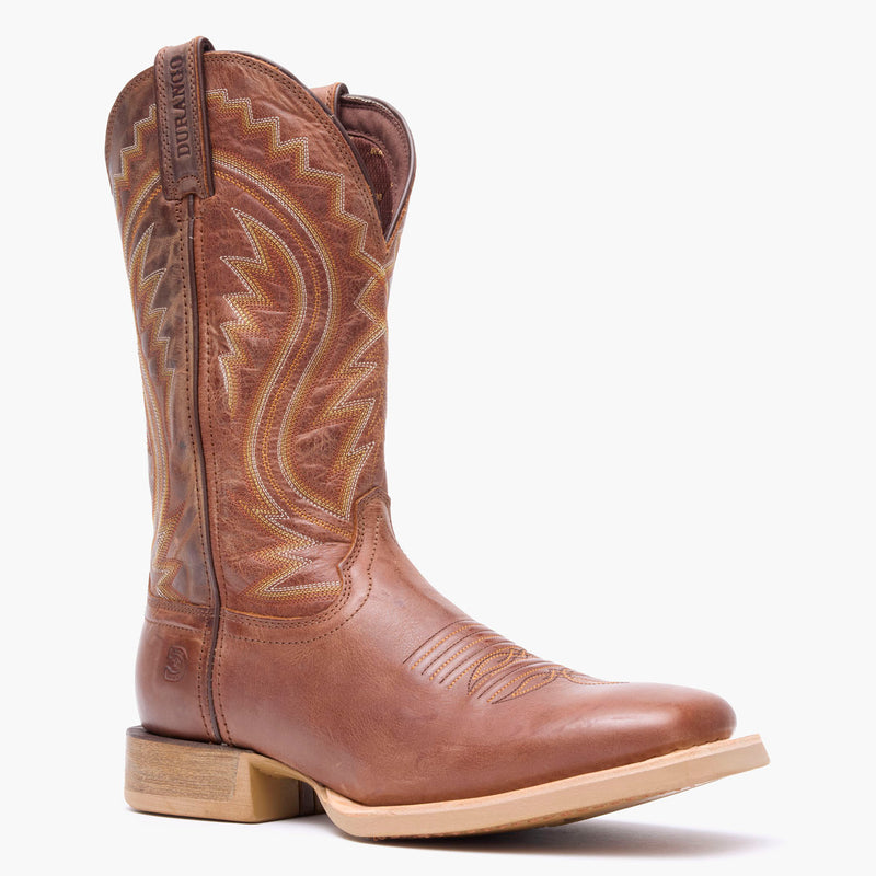 Front view of Durango® Rebel Pro™ Burnished Tan Western Boot