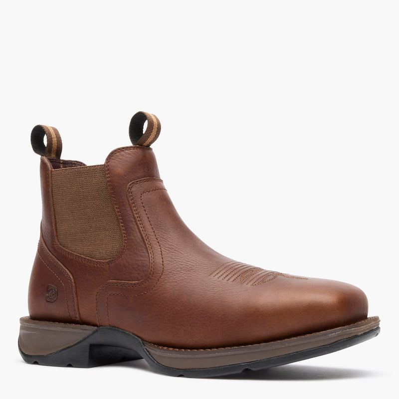 Front view Durango® Red Dirt Rebel™ Chelsea Work Boot
