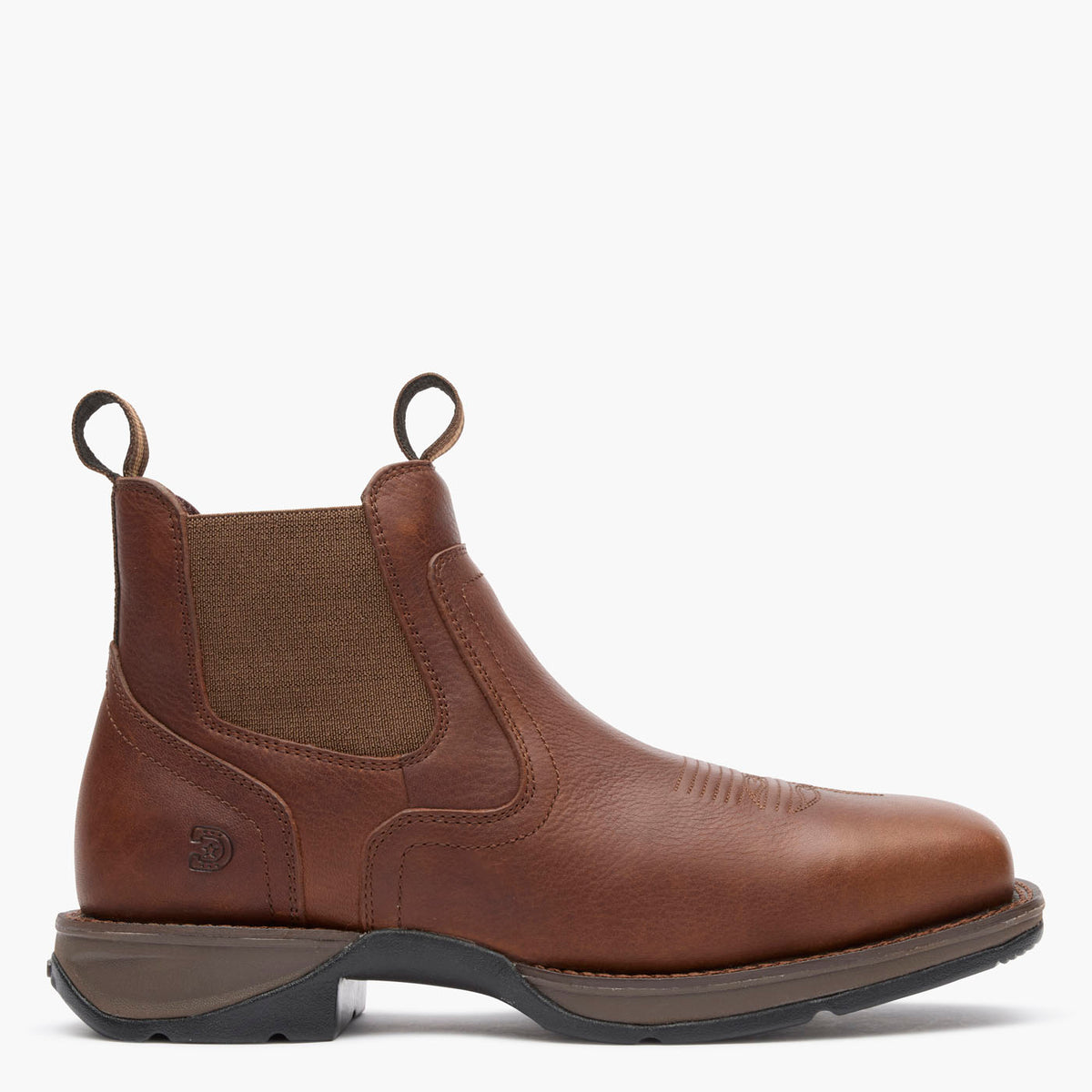 Outer side view Durango® Red Dirt Rebel™ Chelsea Work Boot