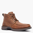 Front view of Durango® men’s 5 ½” Mustang Brown Red Dirt Rebel™ Ultra-Lite Lacer Boot