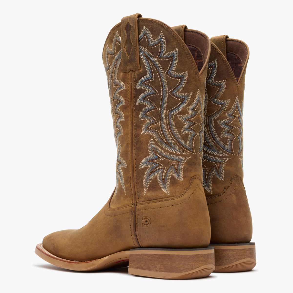 Back view of Durango® men’s 12” Tan Saddle Rebel Pro™