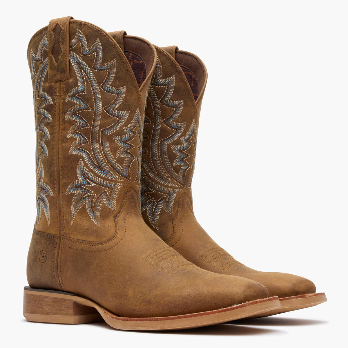 Front view of Durango® men’s 12” Tan Saddle Rebel Pro™