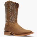 Front view of brown Durango Rebel Pro men's square toe cowboy boot