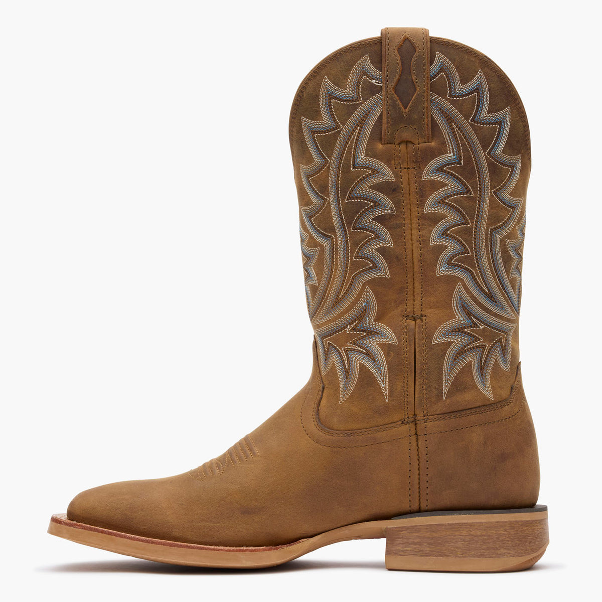 Instep profile view of Durango® men’s 12” Tan Saddle Rebel Pro™