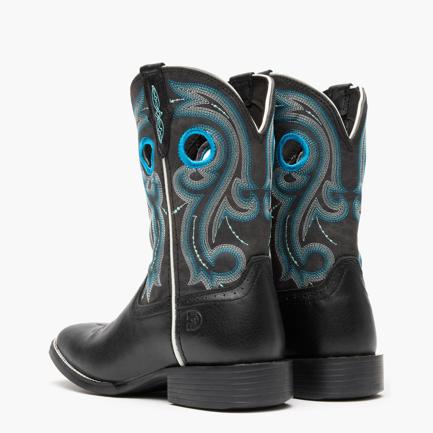 Back pair view of Durango Westward Women's Midnight Sky Western Boot