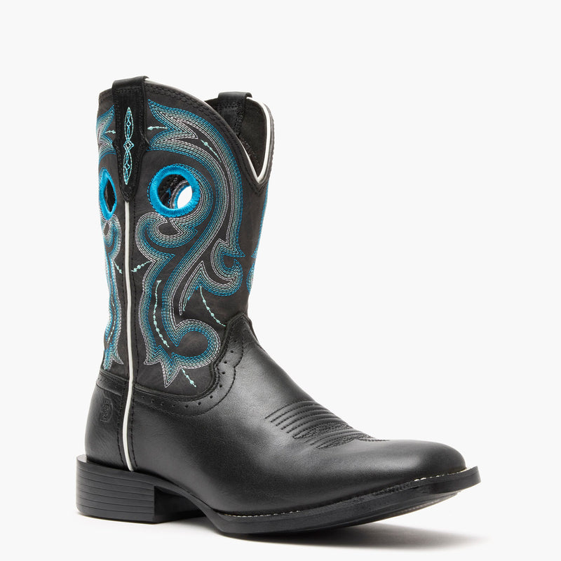 Front view of Durango Westward Women's Midnight Sky Western Boot