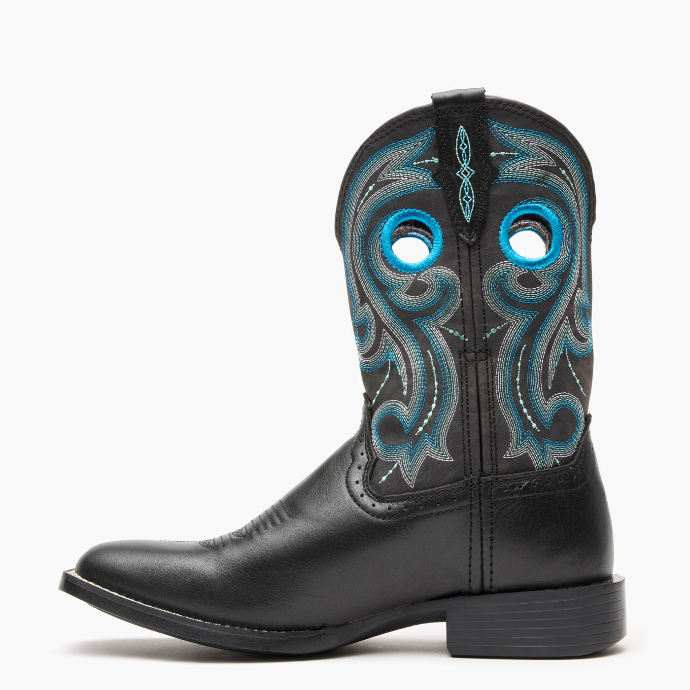 Inner side view of Durango Westward Women's Midnight Sky Western Boot