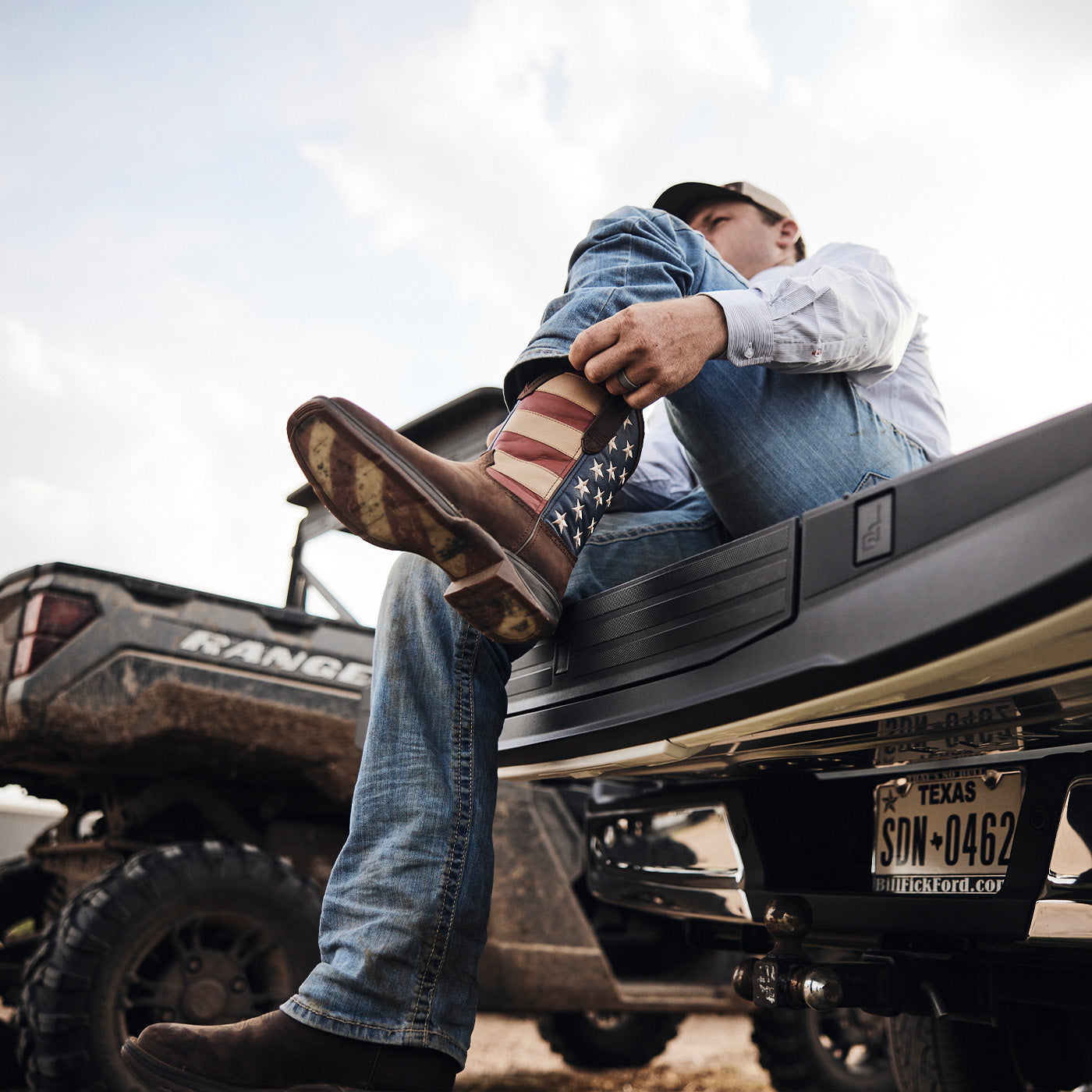 Rebel™ by Durango® Patriotic Pull-On Western Flag Boot – Durango Boots
