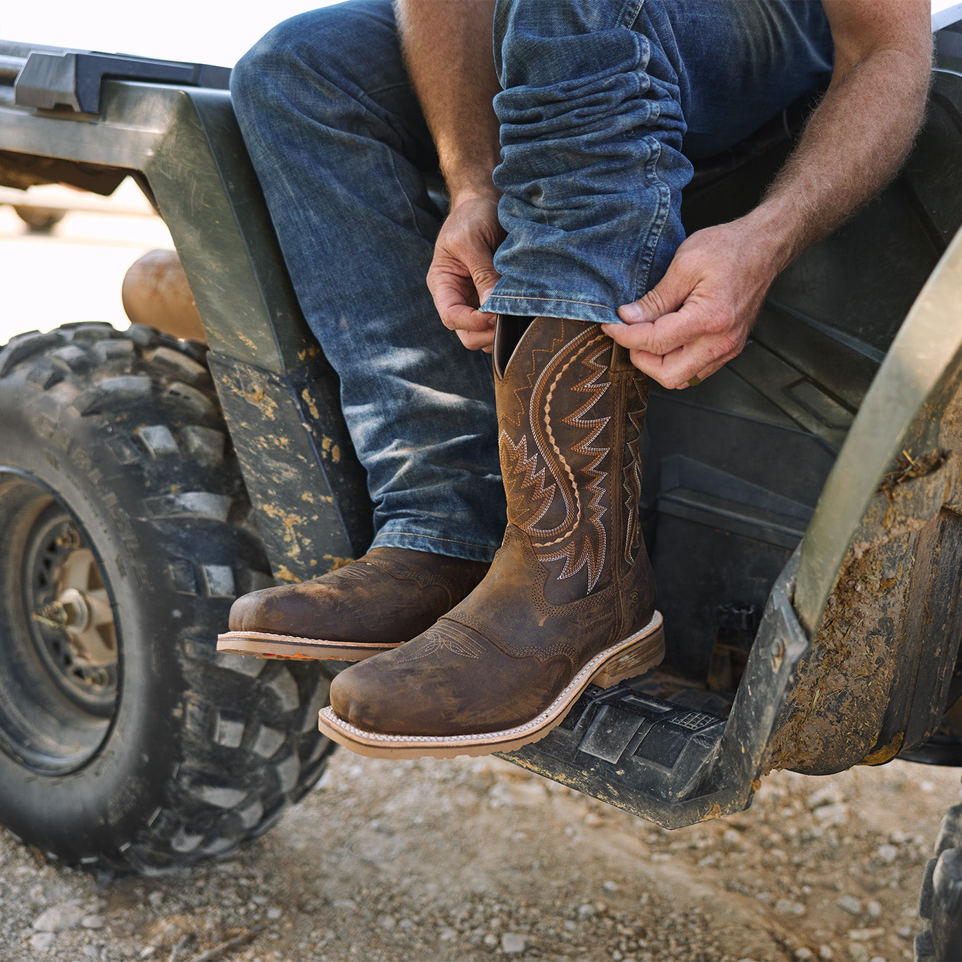 Durango® Maverick Pro Steel Toe Waterproof Western Work Boot