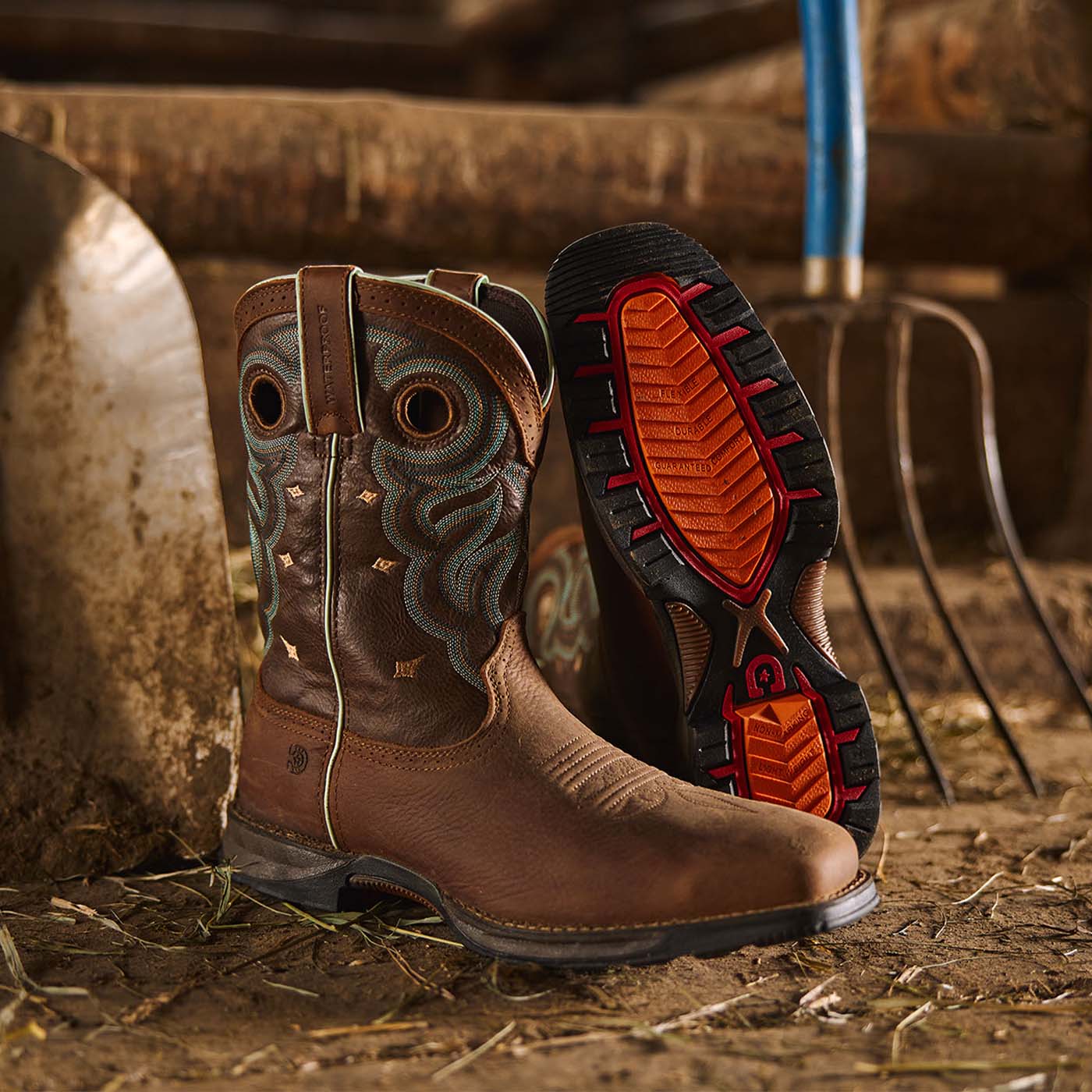 Durango® Maverick Women's Steel Toe Waterproof Western Work Boot