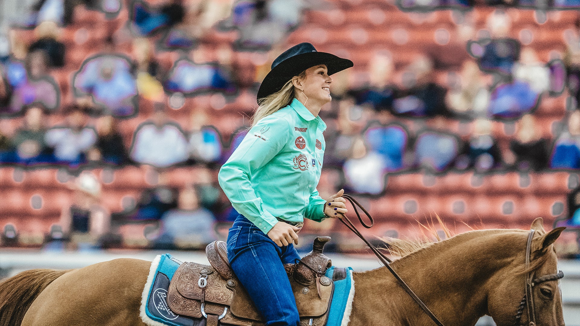 Cheyanne McCartney, Breakaway Roper, at Cheyenne Frontier Days