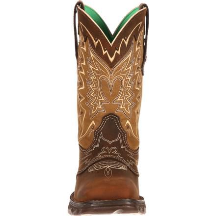 round toe cowboy work boots