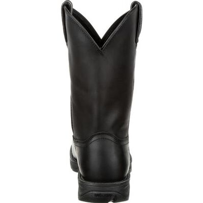 Rebel™ by Durango® Black Round Toe Western Boot, #DDB0167