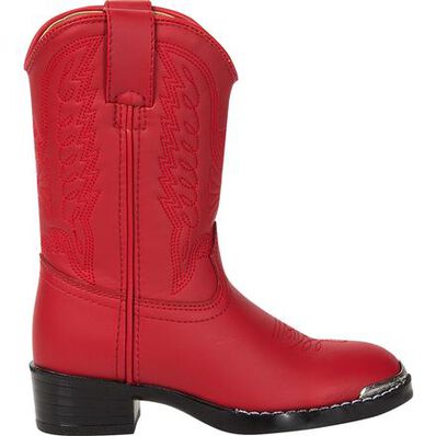 Children Western Kids Cowboy Boot,Red,6 M US Toddler : : Shoes &  Handbags