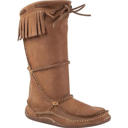 Womens tall 2025 moccasins boots