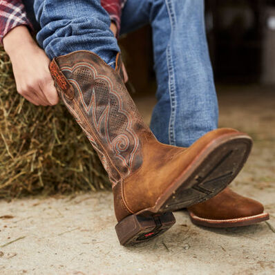 Durango® Lady Rebel Pro™ Women's Cognac Ventilated Western Boot, #DRD0376