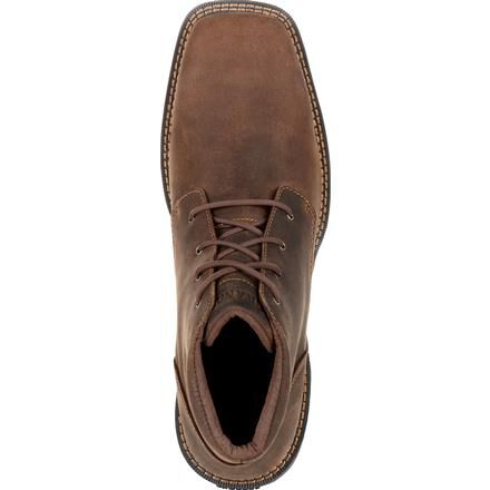 durango red dirt rebel steel toe chukka