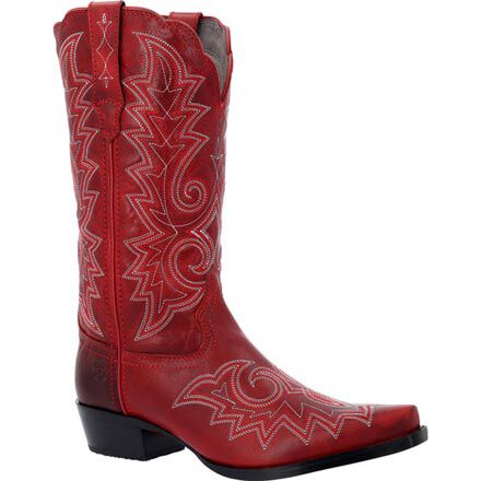 Red sale durango boots