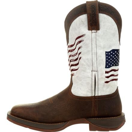 Rebel™ By Durango® Distressed Flag Embroidery Western Boot | Shop
