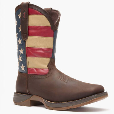 DB5554 | REBEL™ BY DURANGO® PATRIOTIC PULL-ON WESTERN FLAG BOOT