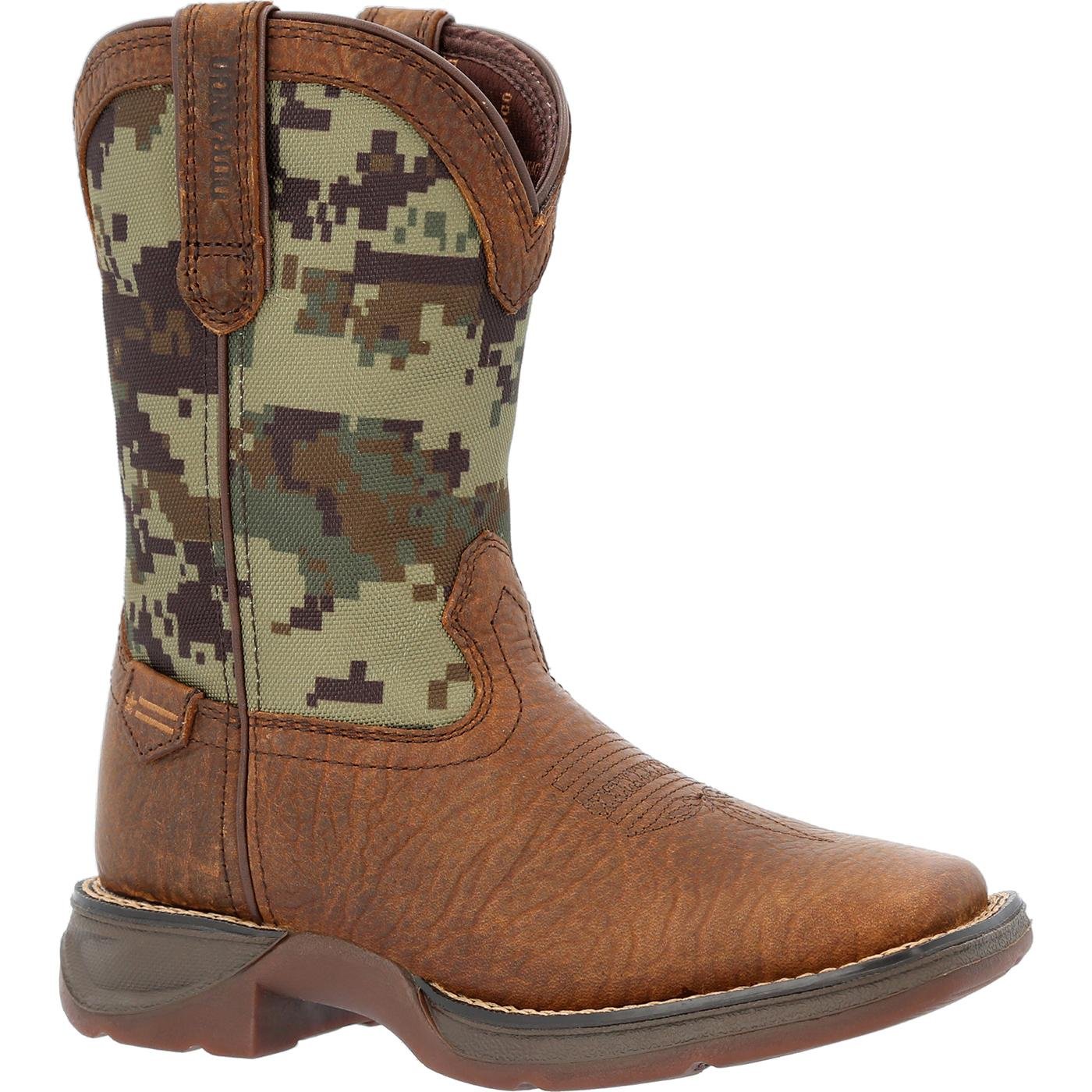 Digital camo cowboy store boots