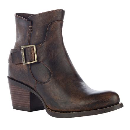 Durango City Women's Philly Shorty Boot with Buckle, RD0464