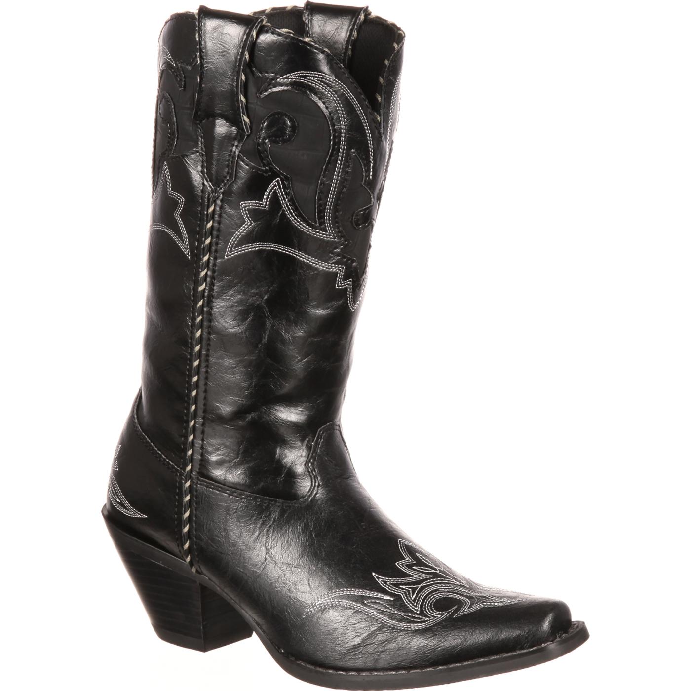 Durango women's shop black boots