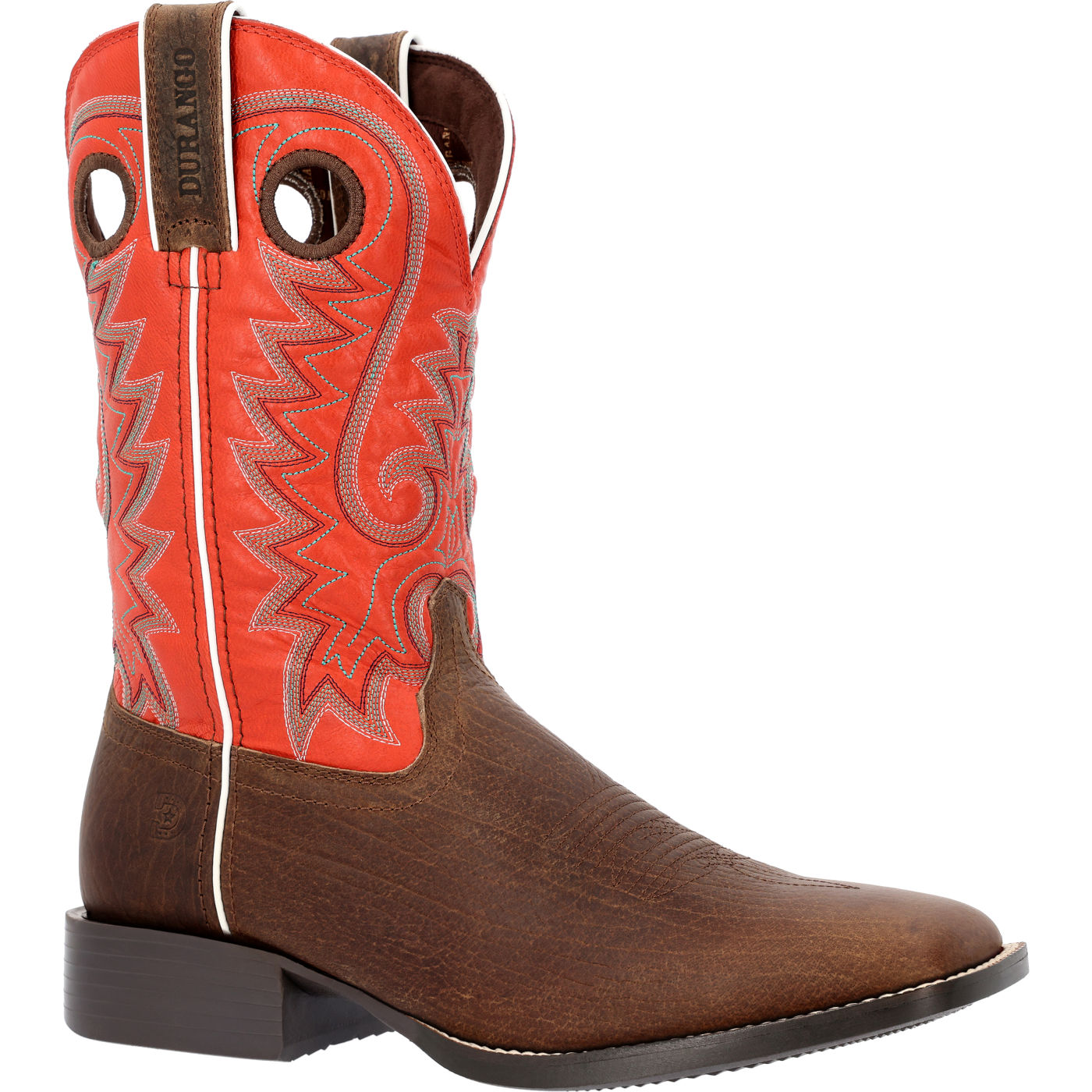 Durango® Westward™ Saddlehorn Digi Camo Flag Western Boot, DDB0397
