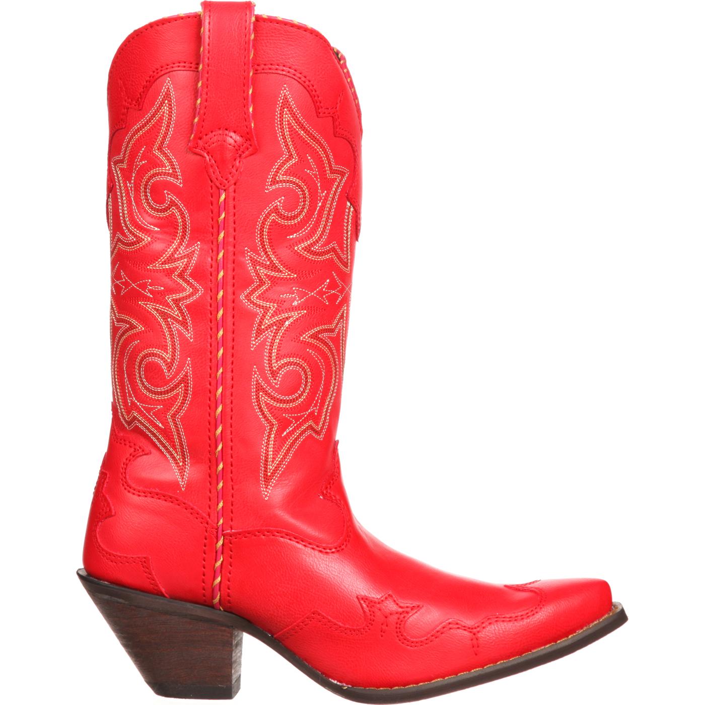 Crush by Durango: Women's 12-Inch Red Western Boots, RD3485