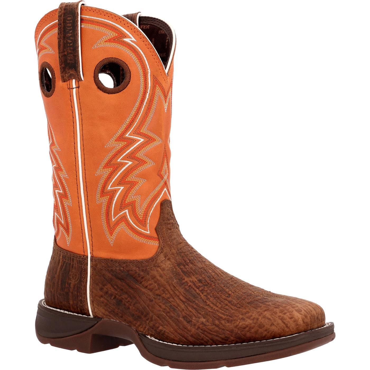 Durango Rebel Pro Orange Western Boot - Saddle Rags