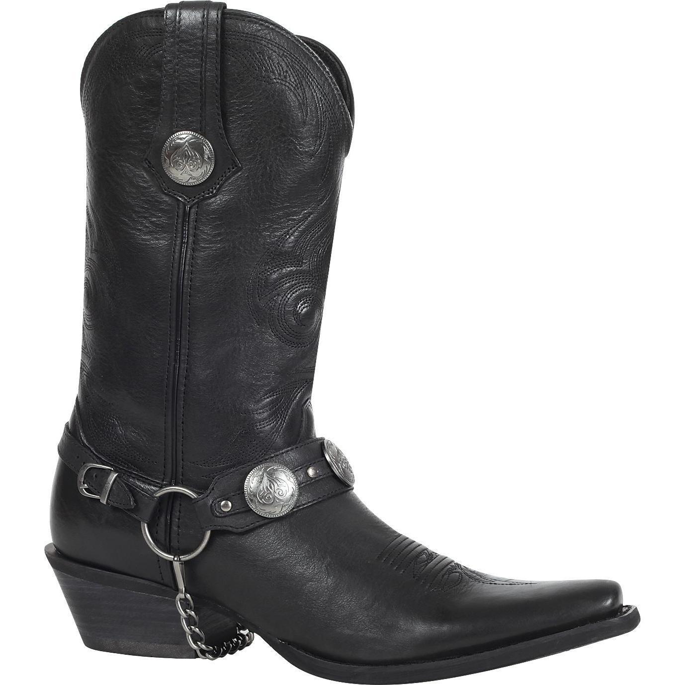 DB-Roca Black - Western Boots for Men