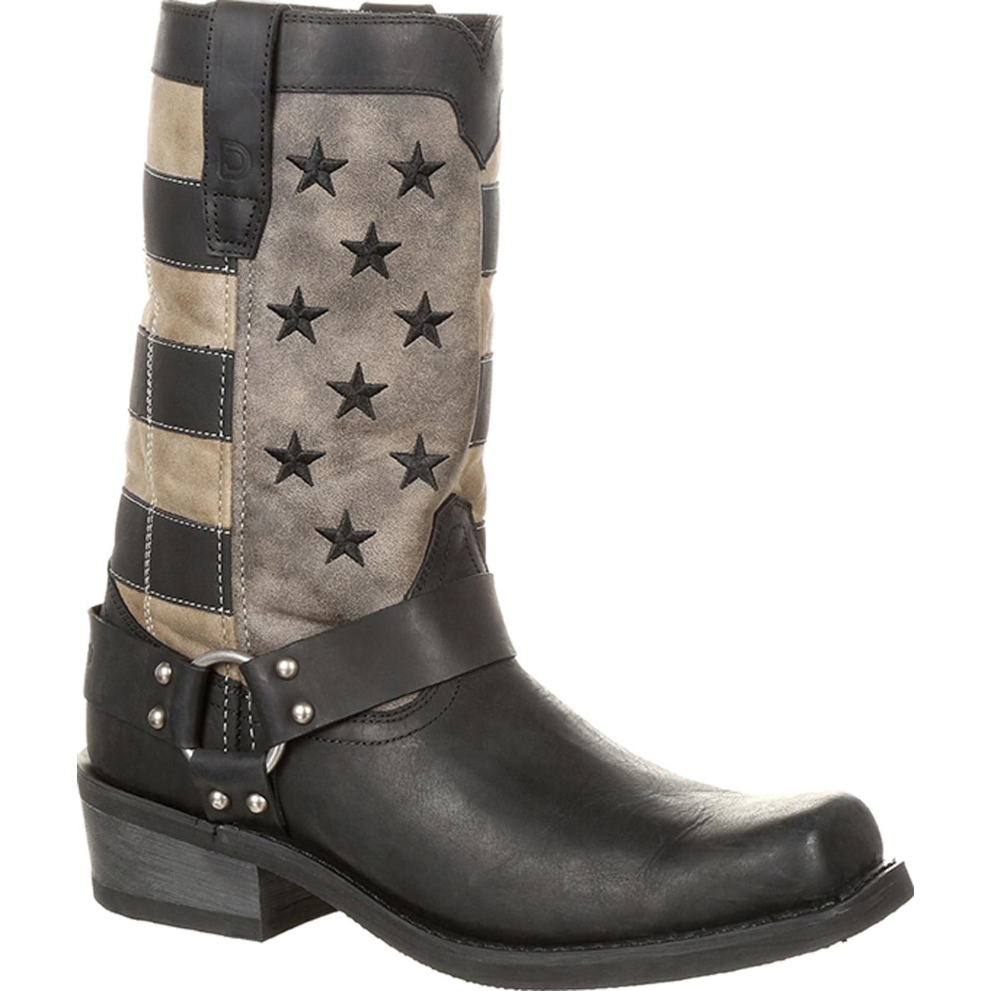 Durango black faded on sale flag harness boot