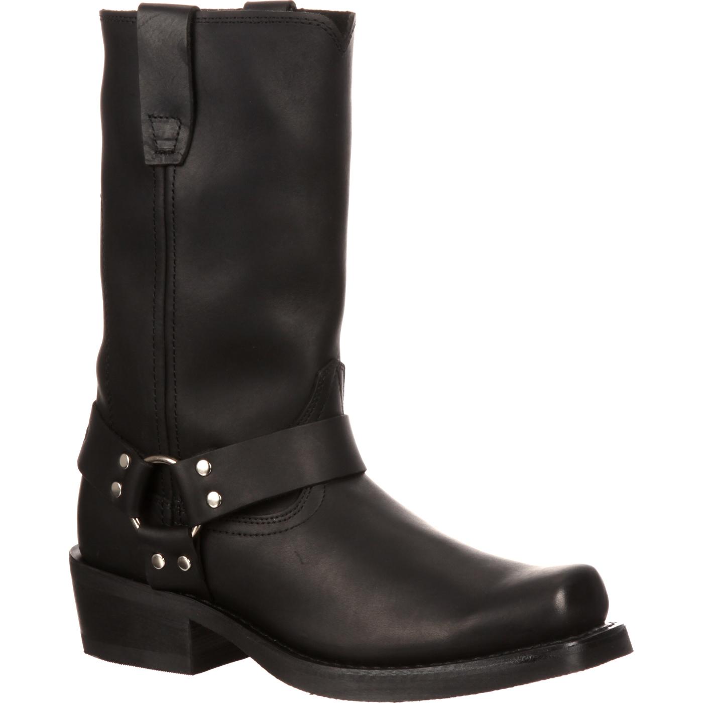 Durango: Men's 11-Inch Black Harness Boots, style DB510